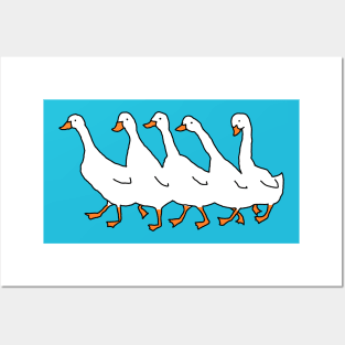 Geese Posters and Art